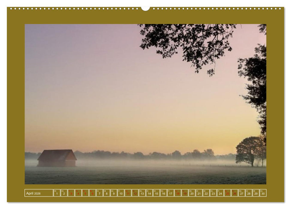 Moor-Stimmungen (CALVENDO Premium Wandkalender 2026)