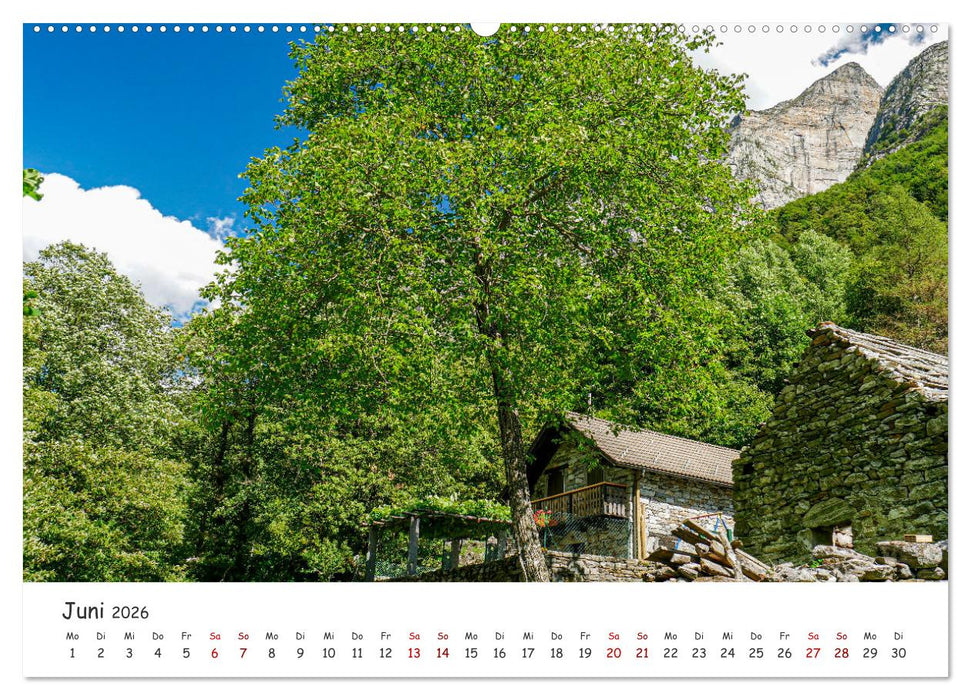 Wunderschöne Schweiz (CALVENDO Premium Wandkalender 2026)