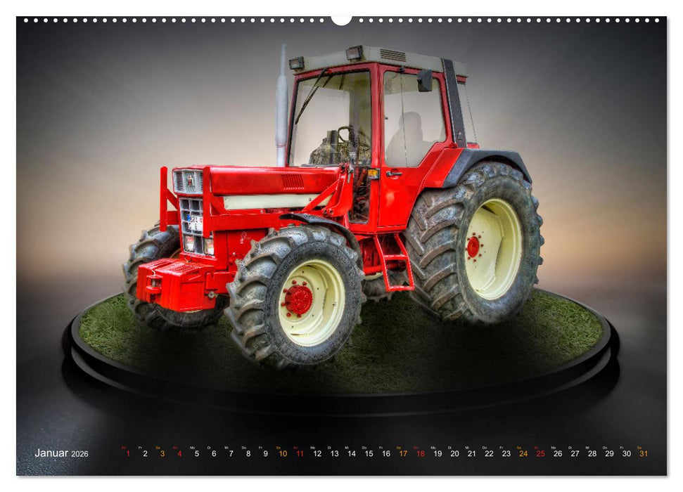 Traktor - Giganten (CALVENDO Premium Wandkalender 2026)