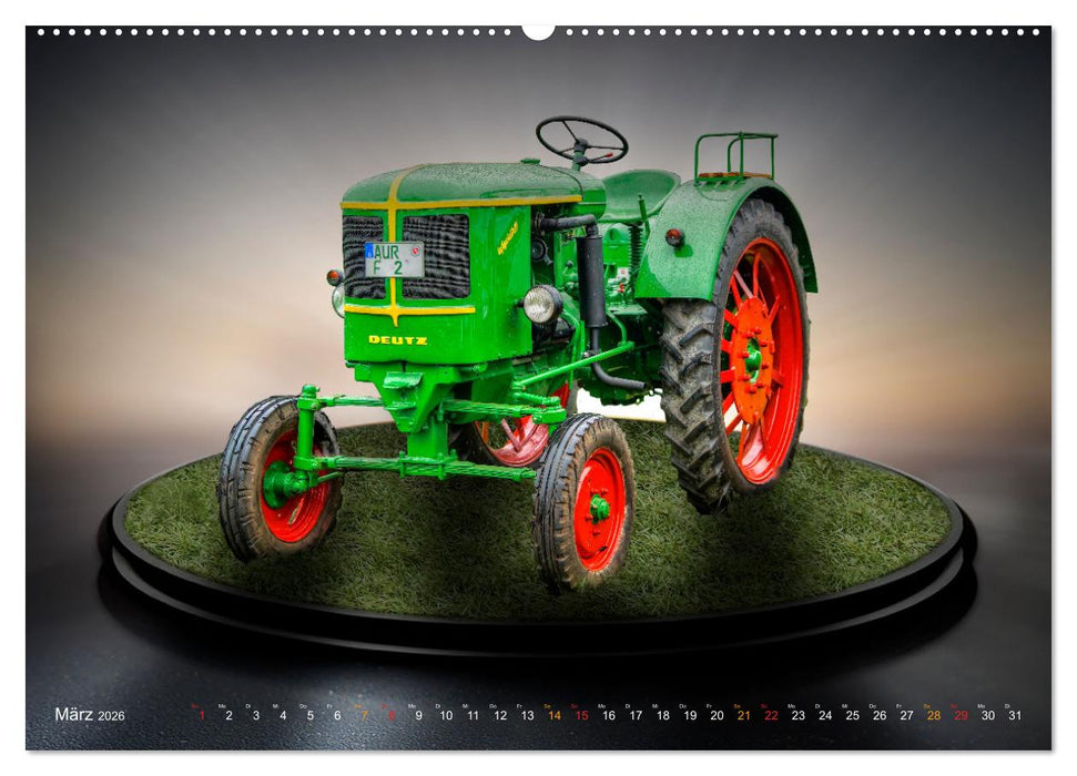 Traktor - Giganten (CALVENDO Premium Wandkalender 2026)