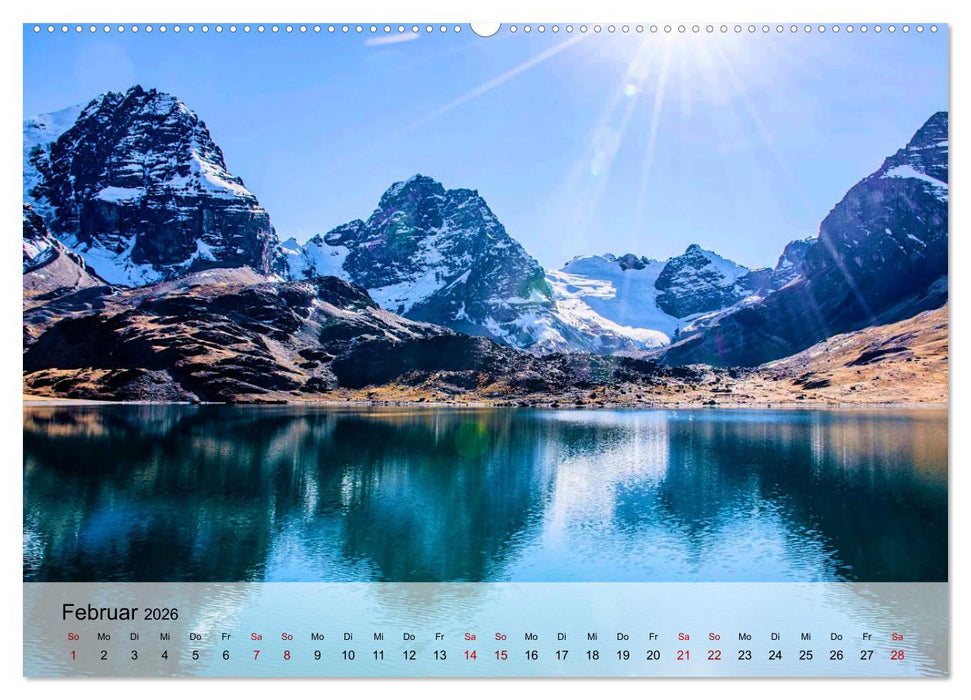 Magische Bergwelten der Erde (CALVENDO Premium Wandkalender 2026)
