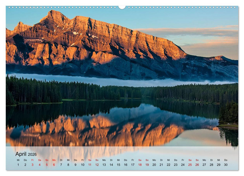 Magische Bergwelten der Erde (CALVENDO Premium Wandkalender 2026)