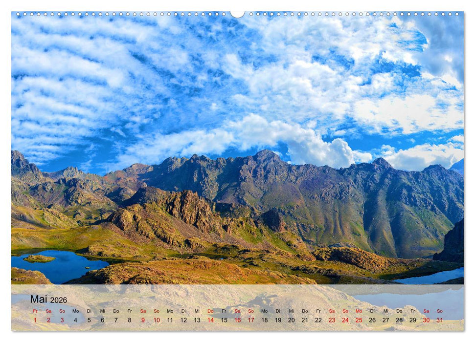 Magische Bergwelten der Erde (CALVENDO Premium Wandkalender 2026)