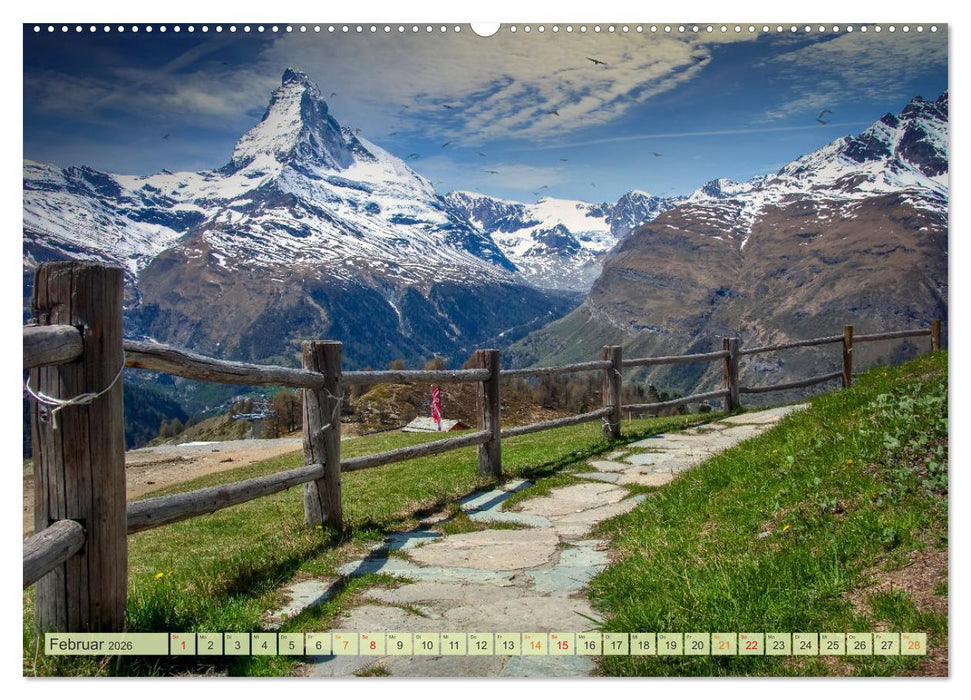 Wandern - die Welt erwartet Dich (CALVENDO Premium Wandkalender 2026)