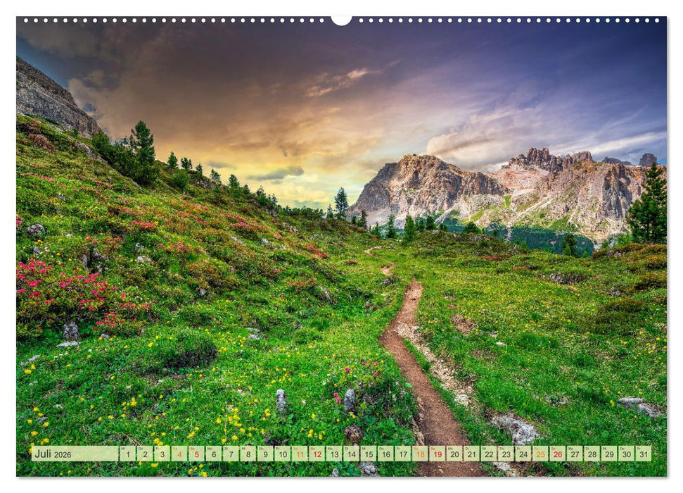 Wandern - die Welt erwartet Dich (CALVENDO Premium Wandkalender 2026)