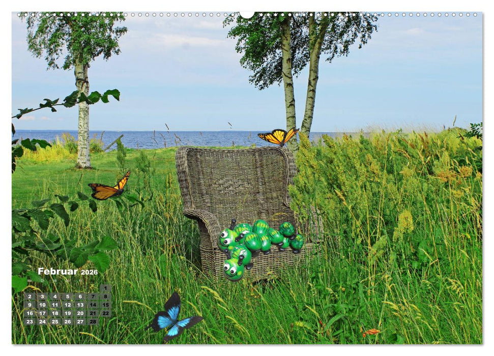 Mein Lustiger Garten, lach mal wieder (CALVENDO Wandkalender 2026)