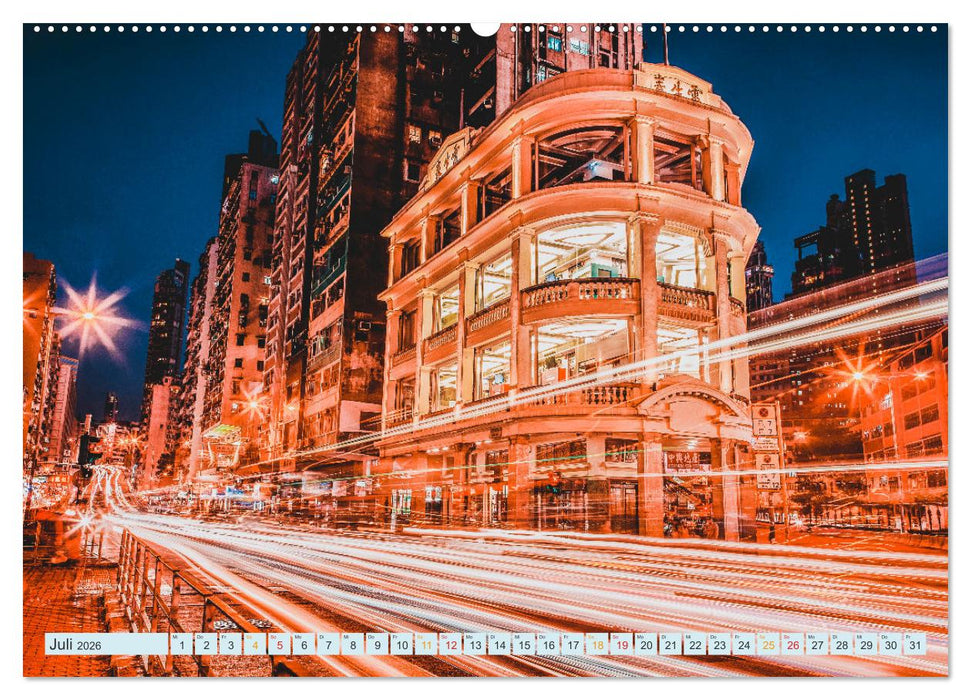 Hongkong Street (CALVENDO Premium Wandkalender 2026)