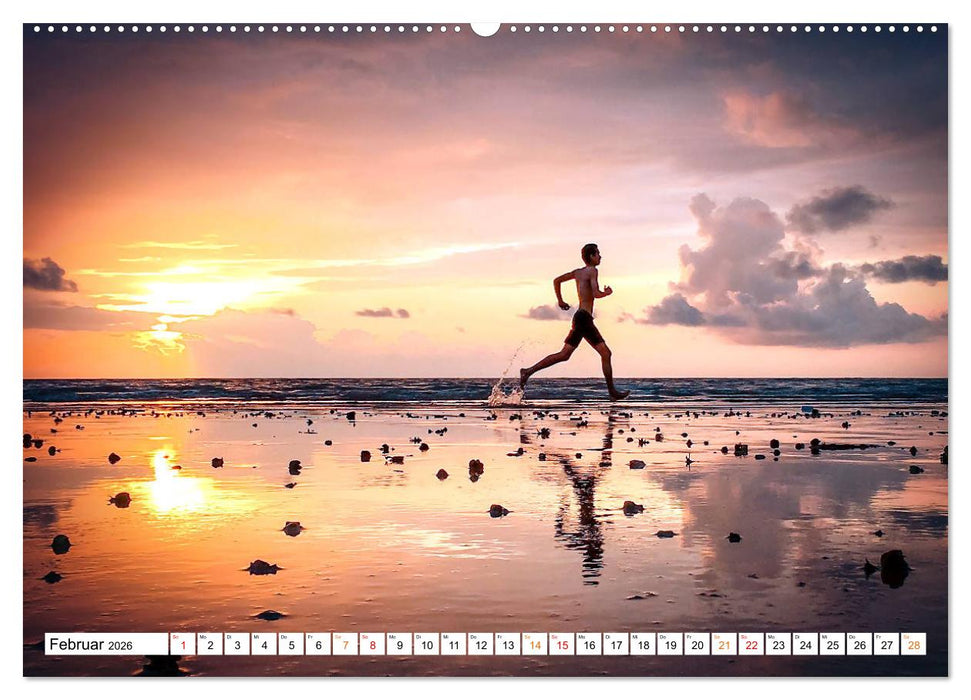 Jogging - Spaß am Laufen (CALVENDO Premium Wandkalender 2026)