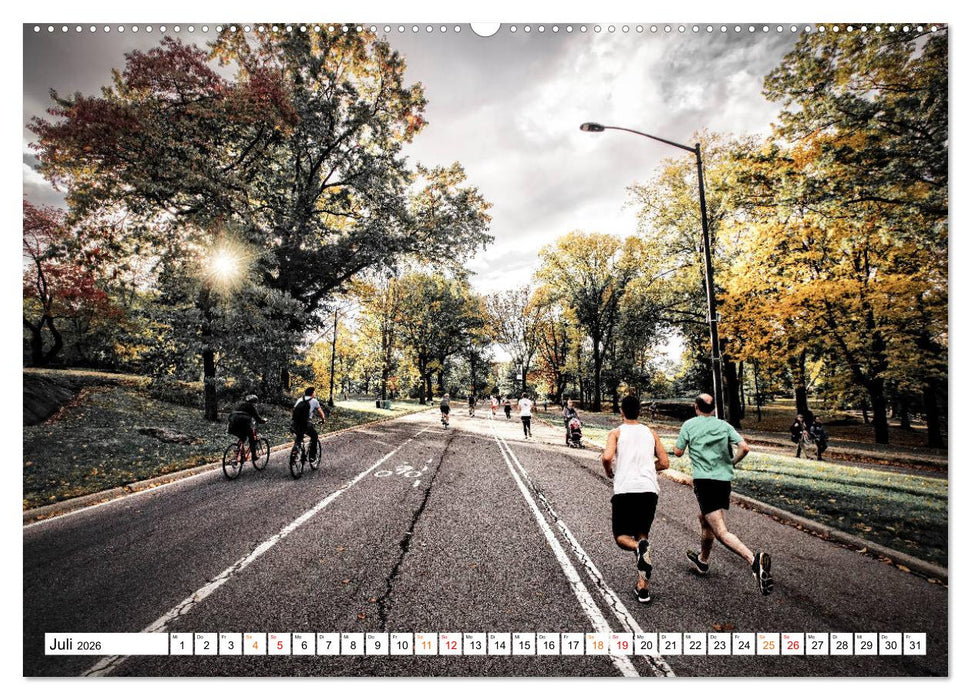 Jogging - Spaß am Laufen (CALVENDO Premium Wandkalender 2026)