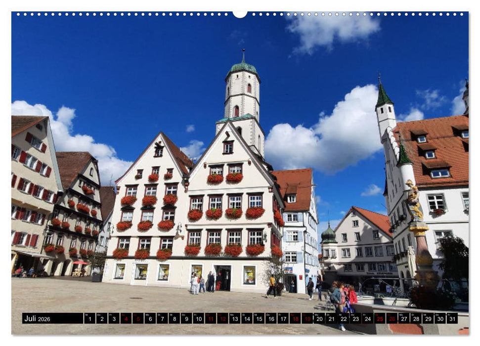 Biberach an der Riß (CALVENDO Premium Wandkalender 2026)