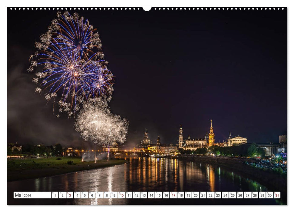 Dresden, Du Schöne. (CALVENDO Premium Wandkalender 2026)