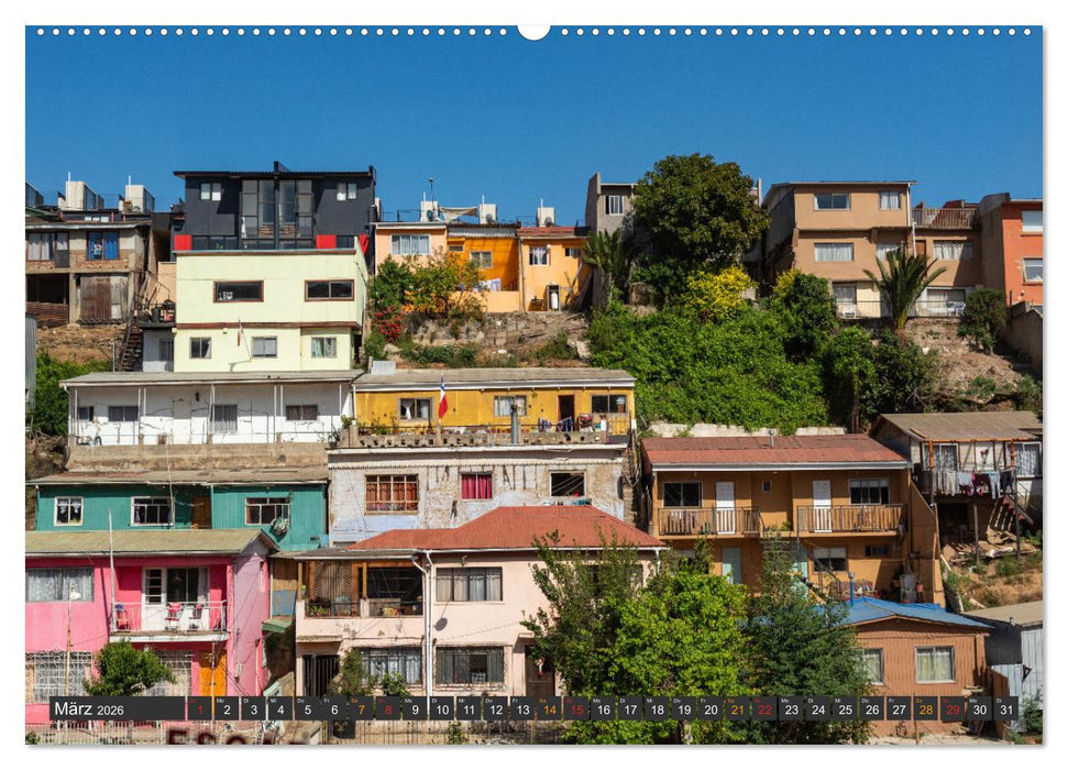 Südamerika - Reise ans Ende der Welt (CALVENDO Premium Wandkalender 2026)