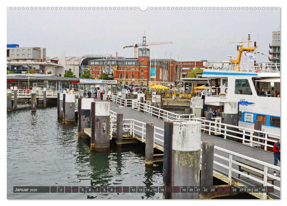 Kiel - Die Förde! (CALVENDO Wandkalender 2026)