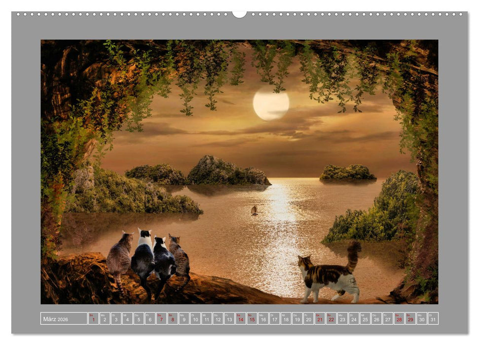 Kleine Streuner (CALVENDO Wandkalender 2026)