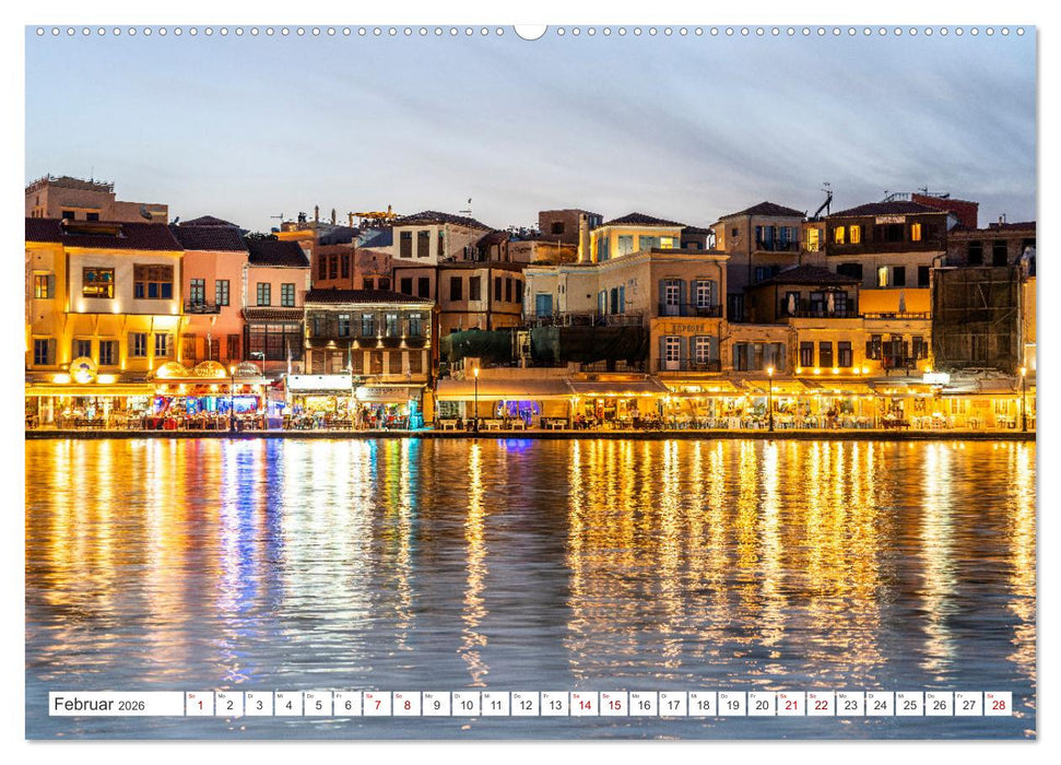 Kreta - Chania (CALVENDO Premium Wandkalender 2026)