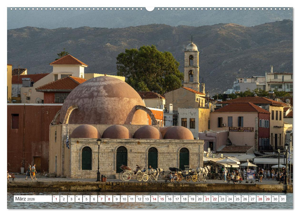 Kreta - Chania (CALVENDO Premium Wandkalender 2026)