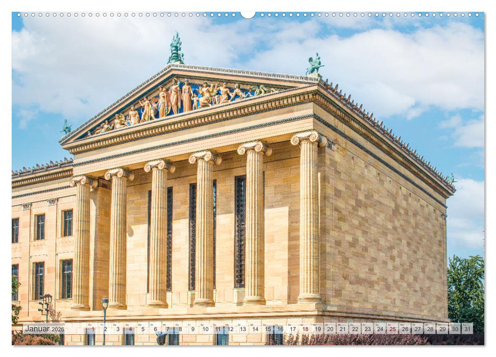 Philadelphia - Impressionen (CALVENDO Wandkalender 2026)
