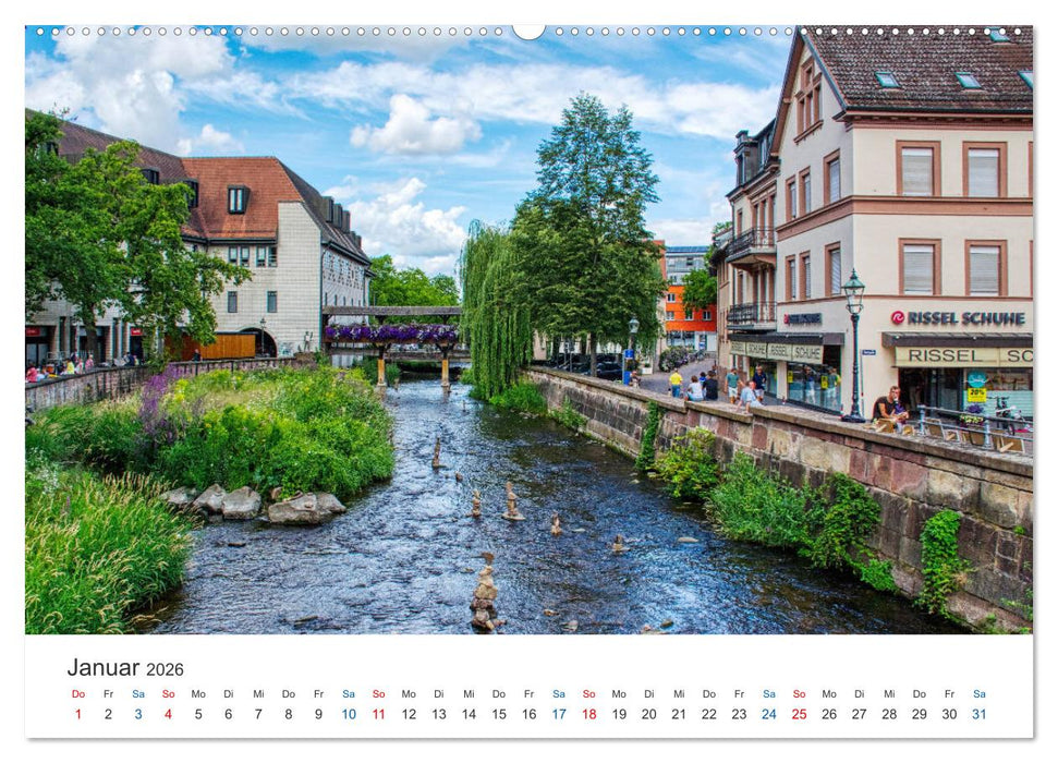 Ettlingen - Ansichtssache (CALVENDO Premium Wandkalender 2026)