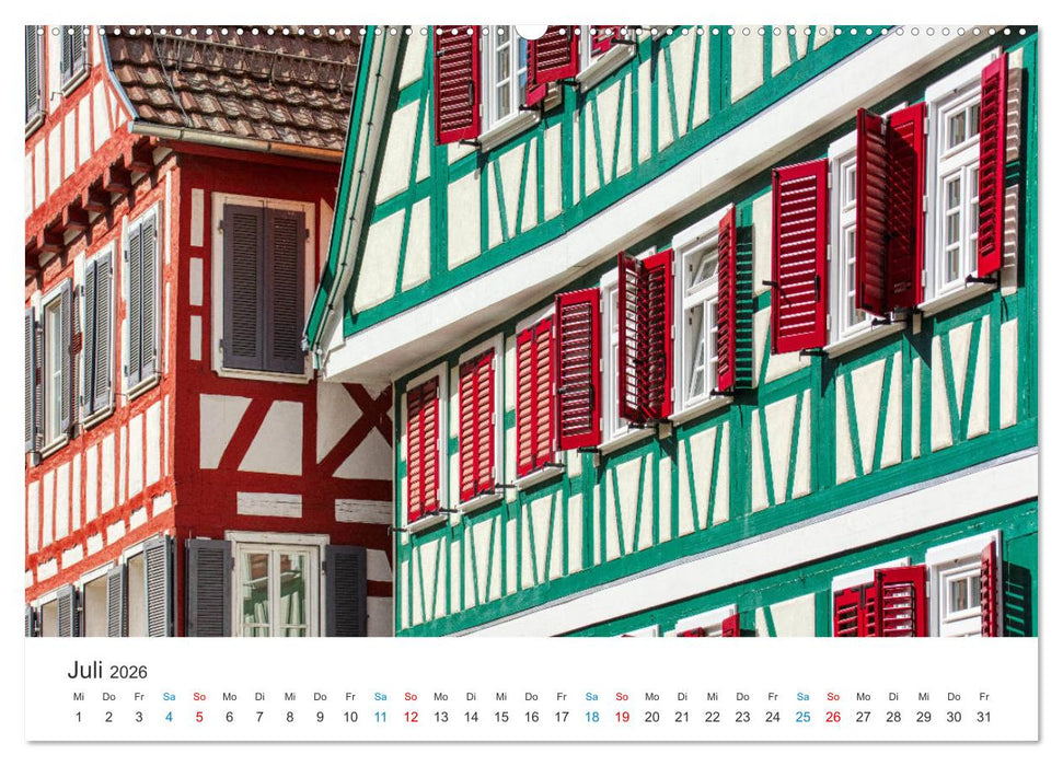 Calw - Die Hermann-Hesse-Stadt (CALVENDO Premium Wandkalender 2026)