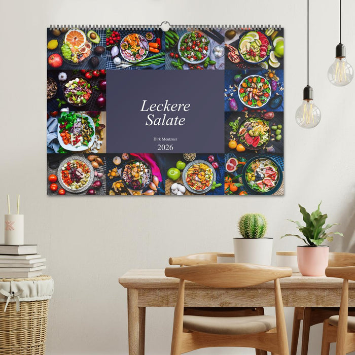 Leckere Salate (CALVENDO Wandkalender 2026)