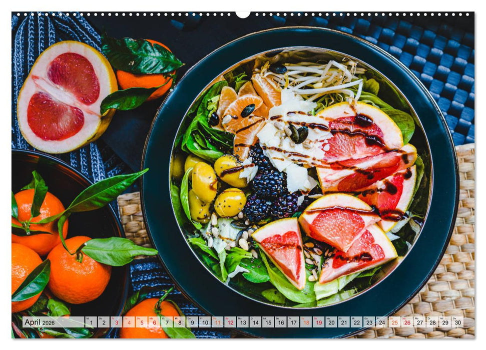 Leckere Salate (CALVENDO Wandkalender 2026)