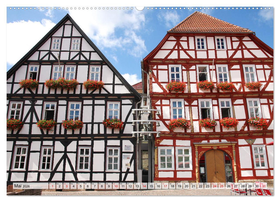 Deutschlandreise - Ein Spaziergang durch Eschwege (CALVENDO Premium Wandkalender 2026)