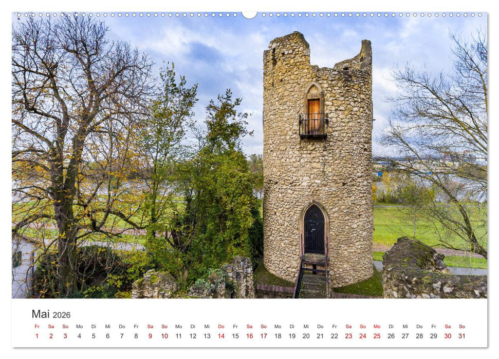 Rüsselsheim Industriestadt am Main (CALVENDO Premium Wandkalender 2026)