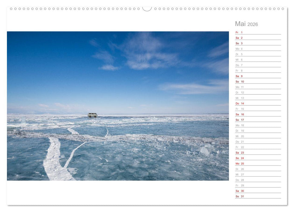 Baikalsee und Kastenbrot (CALVENDO Premium Wandkalender 2026)