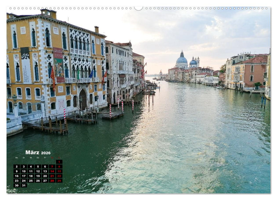 Venedig - Perle in der Lagune (CALVENDO Premium Wandkalender 2026)