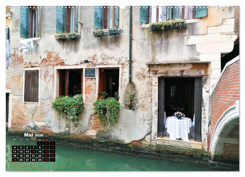 Venedig - Perle in der Lagune (CALVENDO Premium Wandkalender 2026)