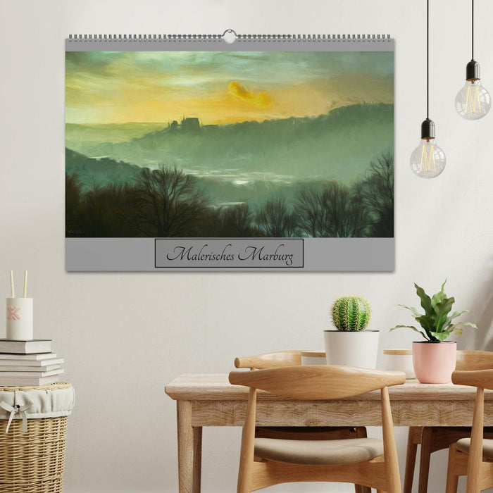 Malerisches Marburg (CALVENDO Wandkalender 2026)