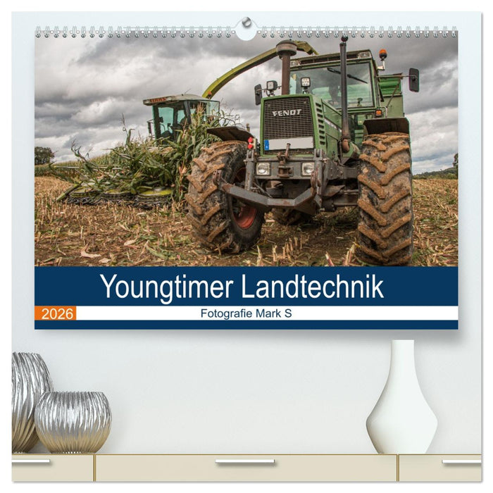 Youngtimer Landtechnik (CALVENDO Premium Wandkalender 2026)