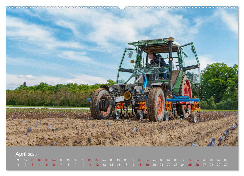 Youngtimer Landtechnik (CALVENDO Premium Wandkalender 2026)