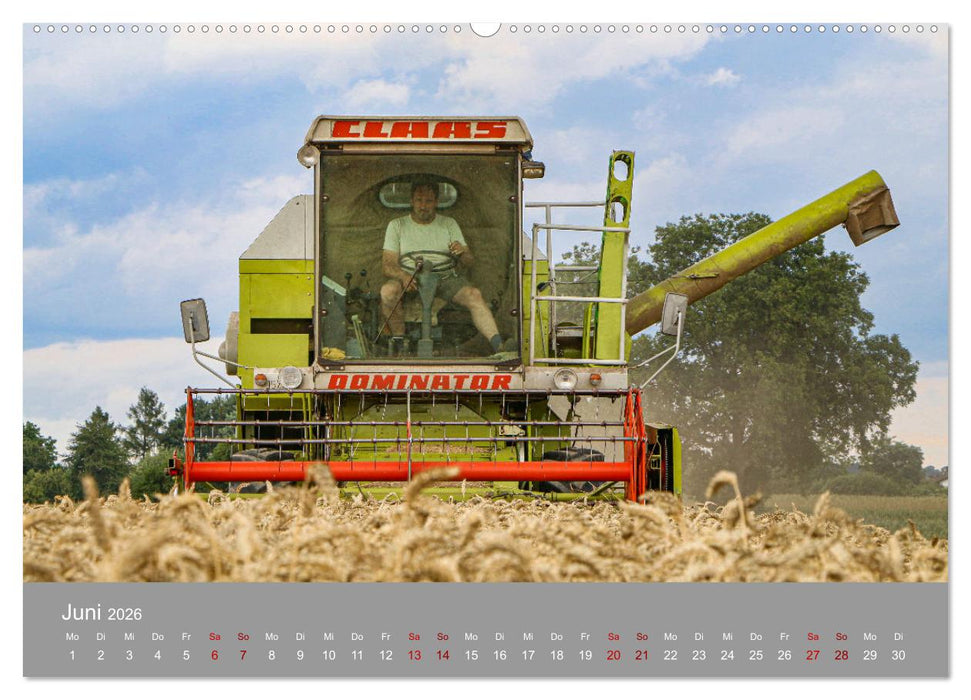 Youngtimer Landtechnik (CALVENDO Premium Wandkalender 2026)