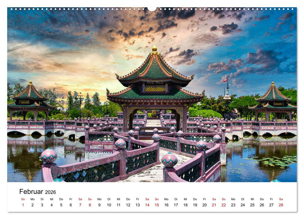 Bangkok das traumhafte Reiseziel (CALVENDO Wandkalender 2026)