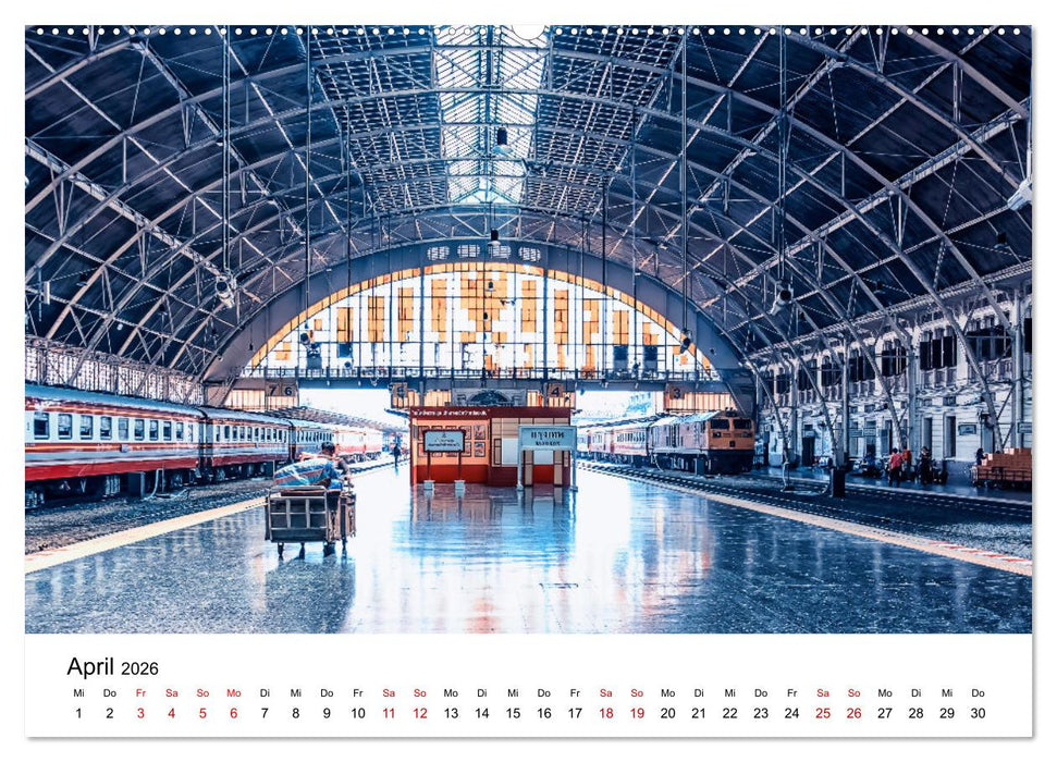 Bangkok das traumhafte Reiseziel (CALVENDO Wandkalender 2026)