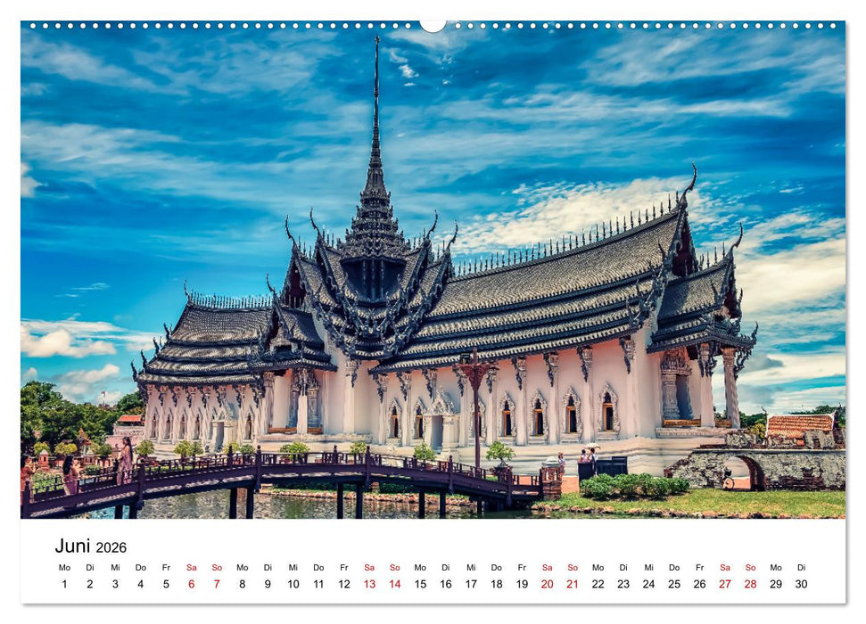 Bangkok das traumhafte Reiseziel (CALVENDO Wandkalender 2026)
