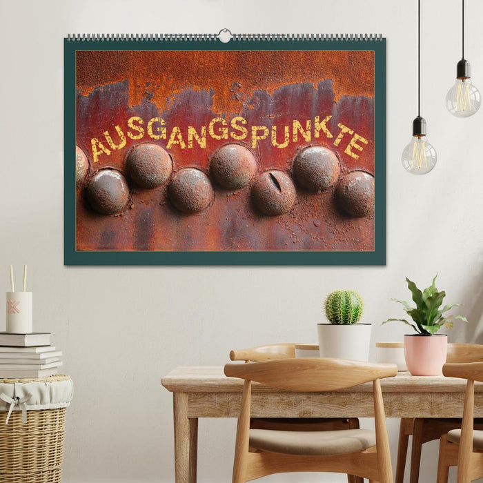 AUSGANGSPUNKTE (CALVENDO Wandkalender 2026)