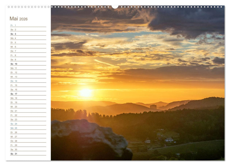 Sächsische Schweiz - Wenn das Gute liegt so nah (CALVENDO Wandkalender 2026)