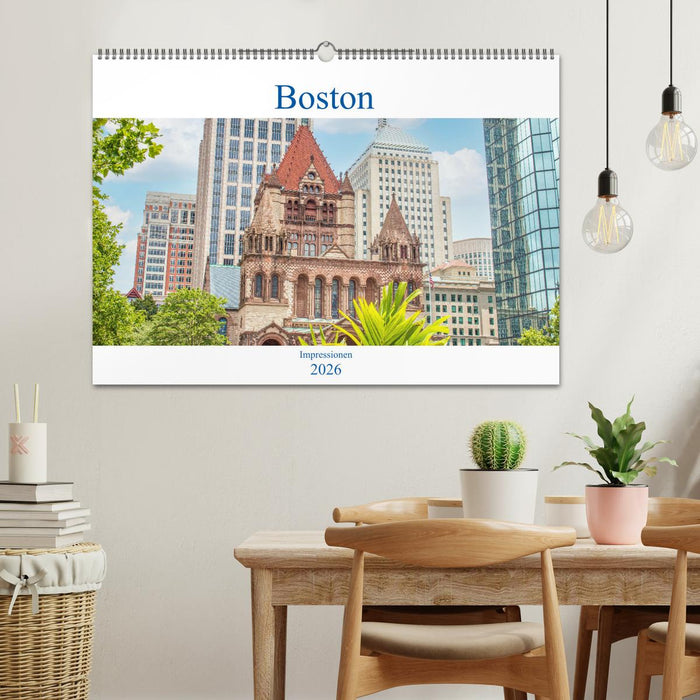 Boston - Impressionen (CALVENDO Wandkalender 2026)