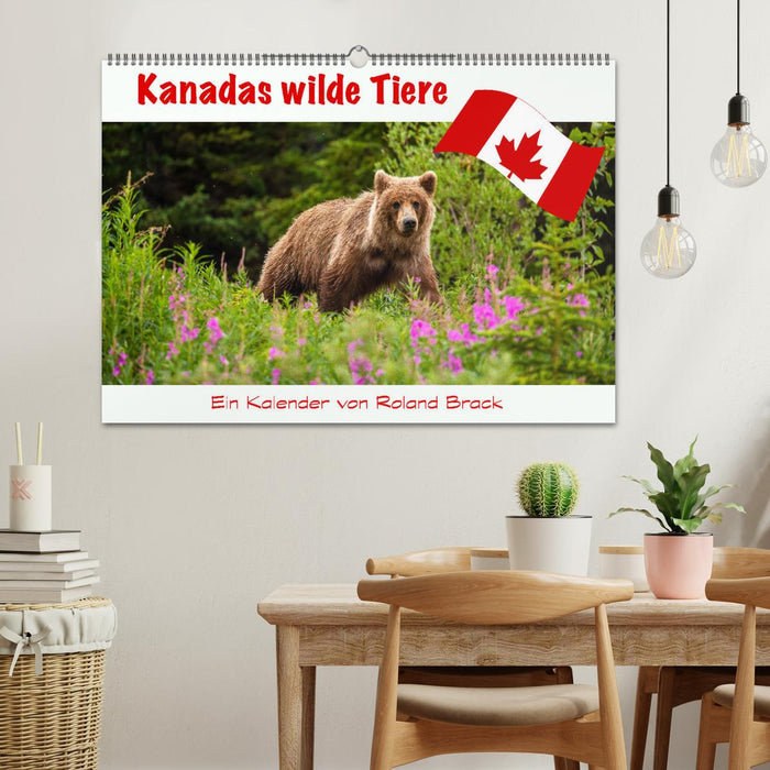 Kanadas Wilde Tiere (CALVENDO Wandkalender 2026)