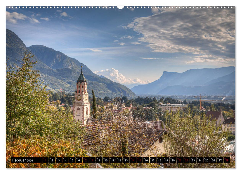 Merano Goldener Oktober (CALVENDO Premium Wandkalender 2026)