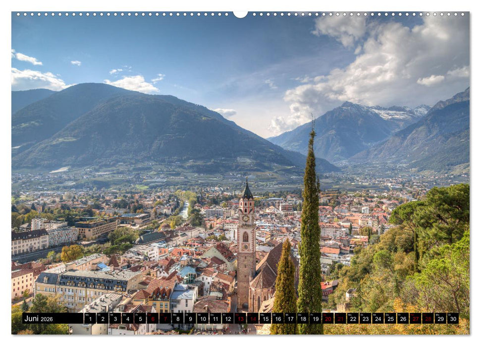 Merano Goldener Oktober (CALVENDO Premium Wandkalender 2026)