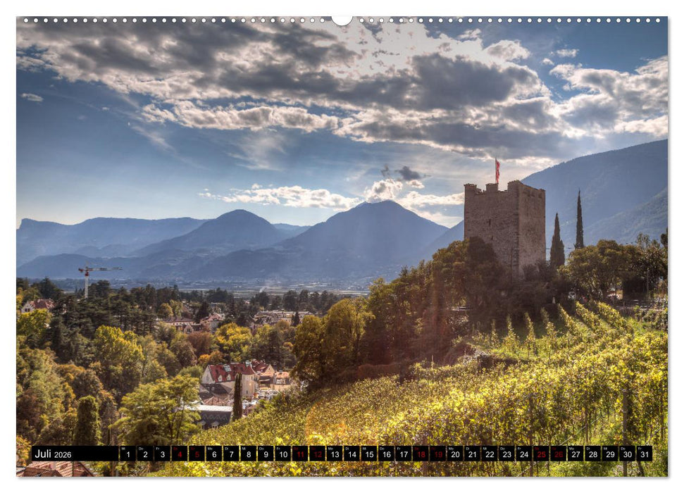 Merano Goldener Oktober (CALVENDO Premium Wandkalender 2026)
