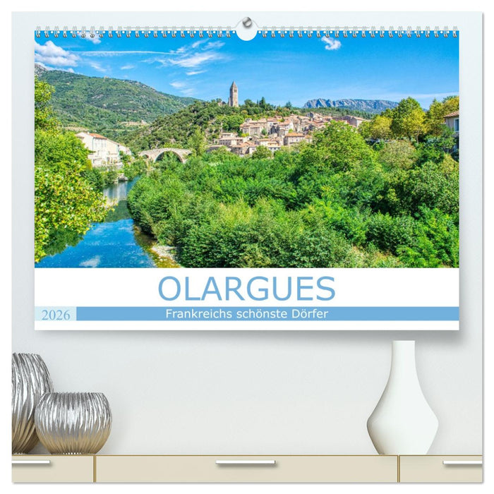 Frankreichs schönste Dörfer - Olargues (CALVENDO Premium Wandkalender 2026)