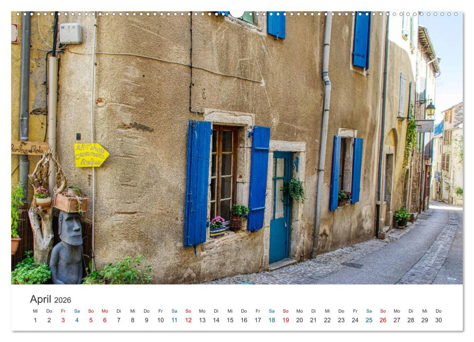 Frankreichs schönste Dörfer - Olargues (CALVENDO Premium Wandkalender 2026)