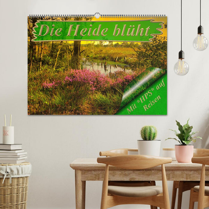 Die Heide blüht (CALVENDO Wandkalender 2026)