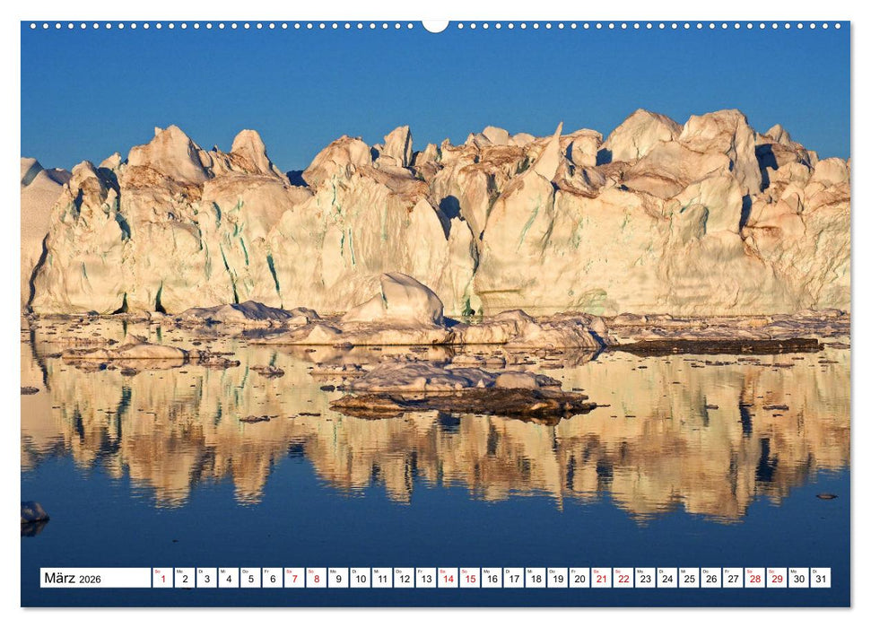 Sagenhafte Orte aus Eis und Schnee (CALVENDO Premium Wandkalender 2026)