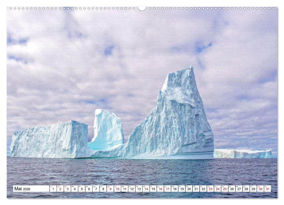 Sagenhafte Orte aus Eis und Schnee (CALVENDO Premium Wandkalender 2026)