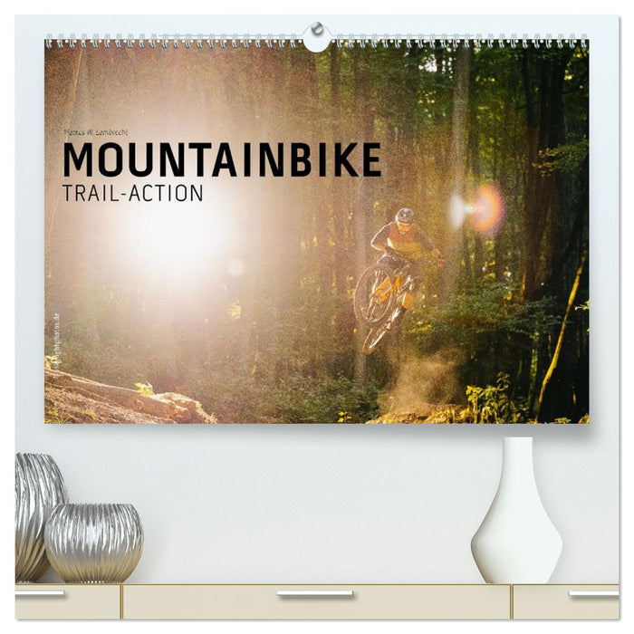 Mountainbike Trail-Action (CALVENDO Premium Wandkalender 2026)
